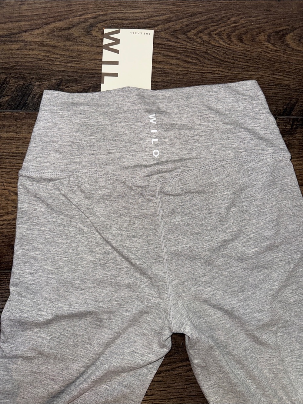Wilo Heather Gray Bralette & Wide-Leg Lounge Set - Picture 6 of 6
